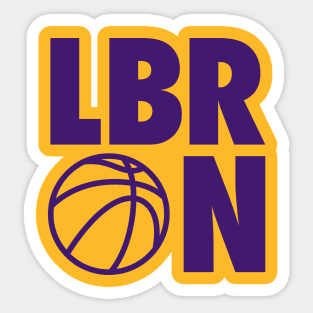 LBRON Sticker